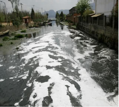 生活污水消泡劑應用場景圖